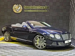 Blue Used 2013 Bentley Continental GT Convertible Cabriolet | £33,995