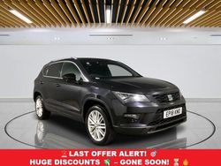 Black Used 2018 Seat Ateca XCELLENCE SUV | £9,449 (Fair price)