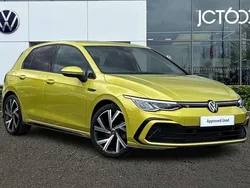 Yellow Used 2023 VW Golf VIII R-line Hatchback | £21,251 (A bit pricey)