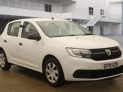 White Used 2019 Dacia Sandero Essentiel Hatchback | £5,999 (Fair price)