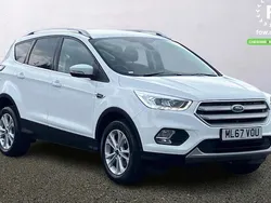 White Used 2017 Ford Kuga Titanium SUV | £11,699 (Fair price)