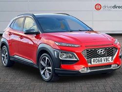 Orange Used 2018 Hyundai Kona Premium SE SUV | £10,601 (Fair price)