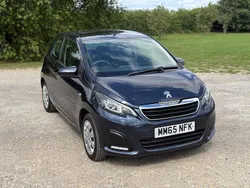 Blue Used 2015 Peugeot 108 Active Hatchback | £3,795 (Fair price)