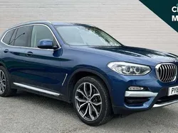 Blue Used 2018 BMW X3 xLine SUV | £18,847 (A bit pricey)