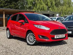 Red Used 2013 Ford Fiesta Titanium Hatchback | £4,299 (Good price)