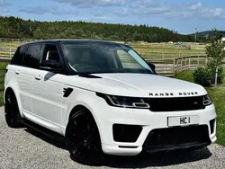 White Used 2019 Land Rover Range Rover Sport HSE SUV | £31,990 (Expensive)