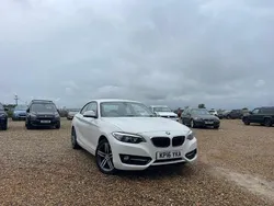 White Used 2016 BMW 218 Sport Line Coupe | £8,795 (Good price)