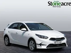 White Used 2023 Kia Ceed 2 Hatchback | £17,995 (A bit pricey)