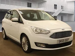 White Used 2015 Ford C-MAX Titanium MPV | £4,445 (Fair price)