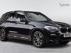 Black Used 2019 BMW X3 M Sport SUV | £23,000