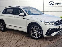 White Used 2023 VW Tiguan R-line Edition SUV | £27,295 (Fair price)