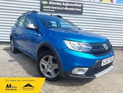 Blue Used 2017 Dacia Sandero Ambiance Hatchback | £6,690 (Fair price)