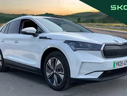 White Used 2025 Skoda Enyaq iV SUV | £32,295 (Fair price)