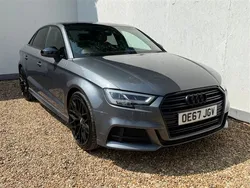 Grey Used 2017 Audi A3 Black Edition Sedan | £14,690 (Fair price)