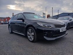 Black Used 2018 Kia Optima GT-Line S Estate | £8,995 (Fair price)