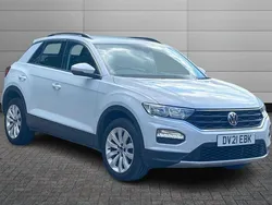 Silver Used 2021 VW T-Roc SE SUV | £17,195 (Fair price)