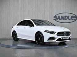 White Used 2022 Mercedes A250 AMG Line Premium Plus Sedan | £22,499 (A bit pricey)
