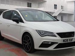 White Used 2018 Seat Leon FR Hatchback | £10,495 (Fair price)