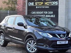 Black Used 2017 Nissan Qashqai Acenta SUV | £6,495 (Super price)