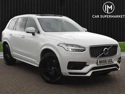 White Used 2016 Volvo XC90 R-Design SUV | £26,885 (Fair price)