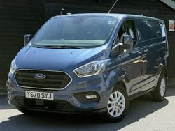 Blue Used 2020 Ford Transit Custom Limited Van | £14,290 (Good price)