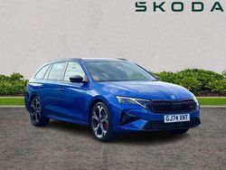 Blue Used 2025 Skoda Octavia vRS Estate | £33,995