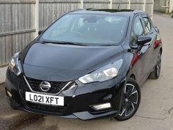 Black Used 2021 Nissan Micra Acenta Hatchback | £10,949 (Fair price)