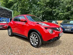 Red Used 2017 Nissan Juke Tekna SUV | £6,395 (Fair price)