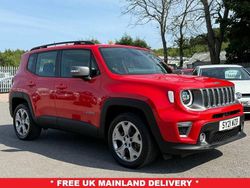 Red Used 2021 Jeep Renegade Limited SUV | £16,495 (Fair price)