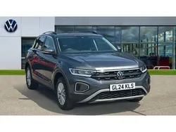 Grey Used 2024 VW T-Roc Life SUV | £23,577 (Fair price)