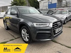 Grey Used 2016 Audi Q3 S-Line SUV | £14,995 (A bit pricey)