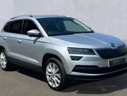 Brilliant silver Used 2020 Skoda Karoq SE SUV | £14,995 (Good price)