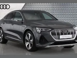 Grey Used 2021 Audi e-tron Sportback S-Line SUV | £29,174 (Expensive)