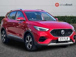 Red Used 2021 MG ZS Excite Sedan | £10,990 (Fair price)