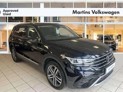 Black Used 2023 VW Tiguan Allspace Elegance SUV | £30,790 (A bit pricey)
