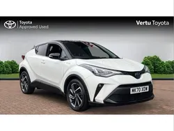White Used 2020 Toyota C-HR SUV | £19,644 (A bit pricey)