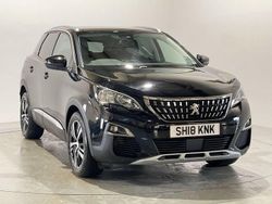 Black Used 2018 Peugeot 3008 Allure SUV | £9,299 (Fair price)