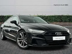 Black Used 2022 Audi A7 Black Edition Hatchback | £37,985 (Expensive)