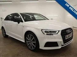 White Used 2019 Audi A3 Sportback Black Edition Hatchback | £15,980 (Fair price)