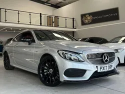 Silver Used 2017 Mercedes C43 AMG Premium Plus Coupe | £24,995 (Good price)