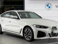 White Used 2022 BMW i4 M Sport Sedan | £26,729 (Fair price)
