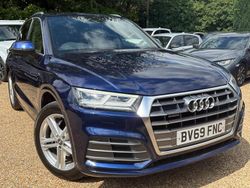 Blue Used 2019 Audi Q5 S-Line SUV | £20,990 (Fair price)