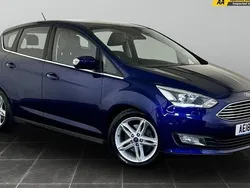 Blue Used 2018 Ford C-MAX Titanium X MPV | £9,295 (Fair price)