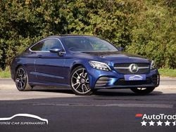 Blue Used 2019 Mercedes C200 AMG line Coupe | £19,799 (Fair price)