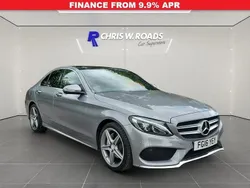 Silver Used 2016 Mercedes C200 AMG line Sedan | £15,750 (A bit pricey)
