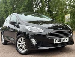 Black Used 2018 Ford Fiesta Zetec Hatchback | £4,400 (Fair price)