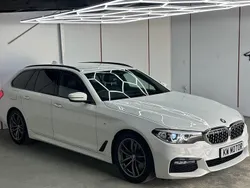 White Used 2017 BMW 520 M Sport Estate | £15,984 (A bit pricey)