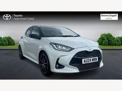 White/black Used 2024 Toyota Yaris Hybrid Sport Hatchback | £22,666 (A bit pricey)