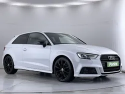 White Used 2017 Audi A3 Black Edition Hatchback | £13,590 (Good price)