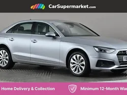 Silver Used 2022 Audi A4 Comfort Sedan | £16,397 (Super price)